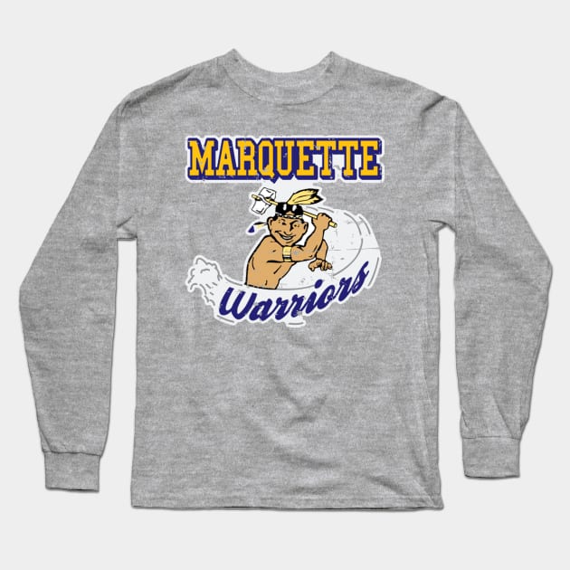 Marquette Warriors Long Sleeve T-Shirt by wifecta